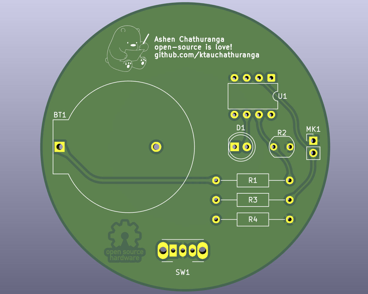 Attiny oil lamp, from the project README