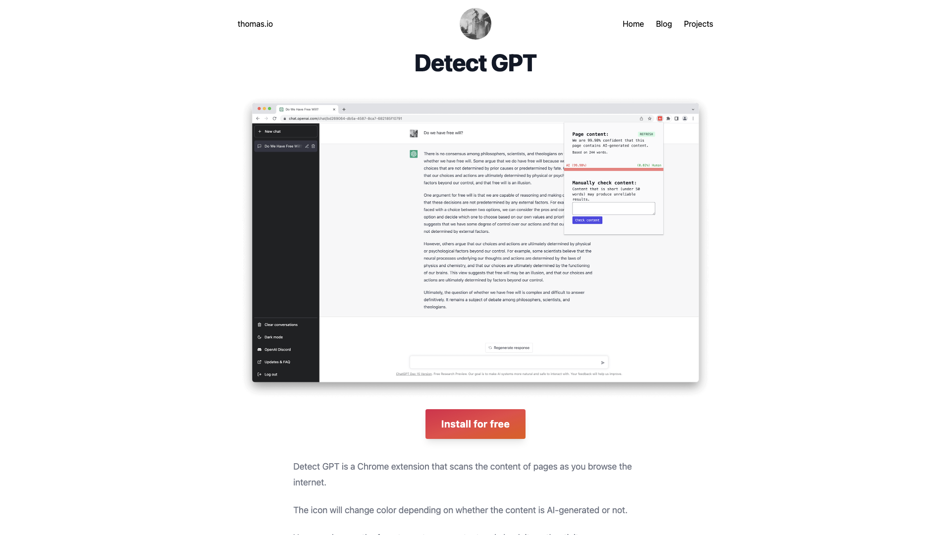 Detect GPT cover