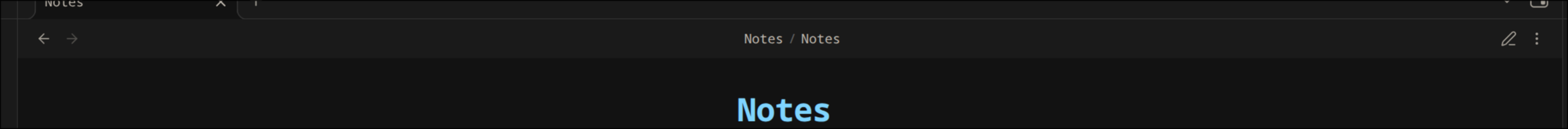 Reading Mode Top Bar