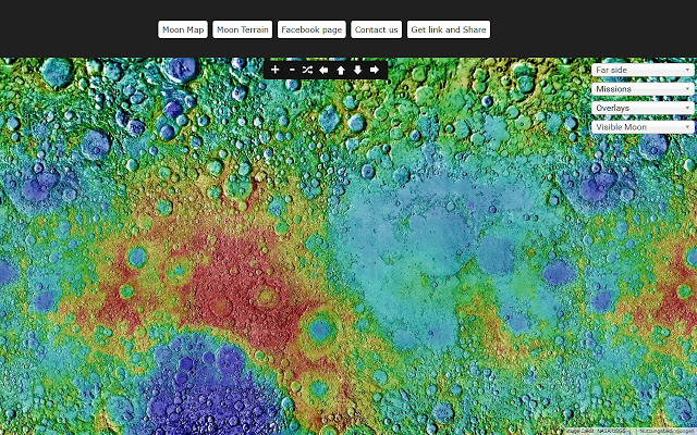 luhui Moon 3d Map