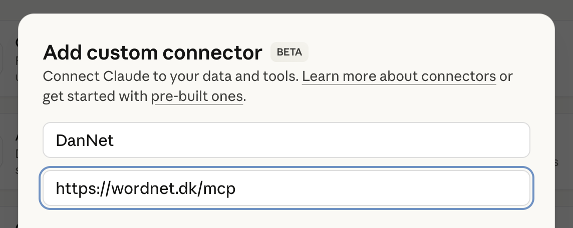 Claude Desktop setup