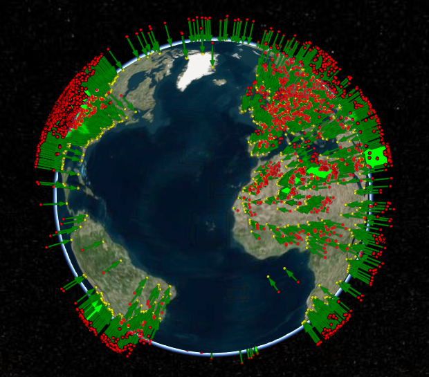 GitHub - kujosHeist/cesium-asteroid-impacts: Simple data visualisation ...