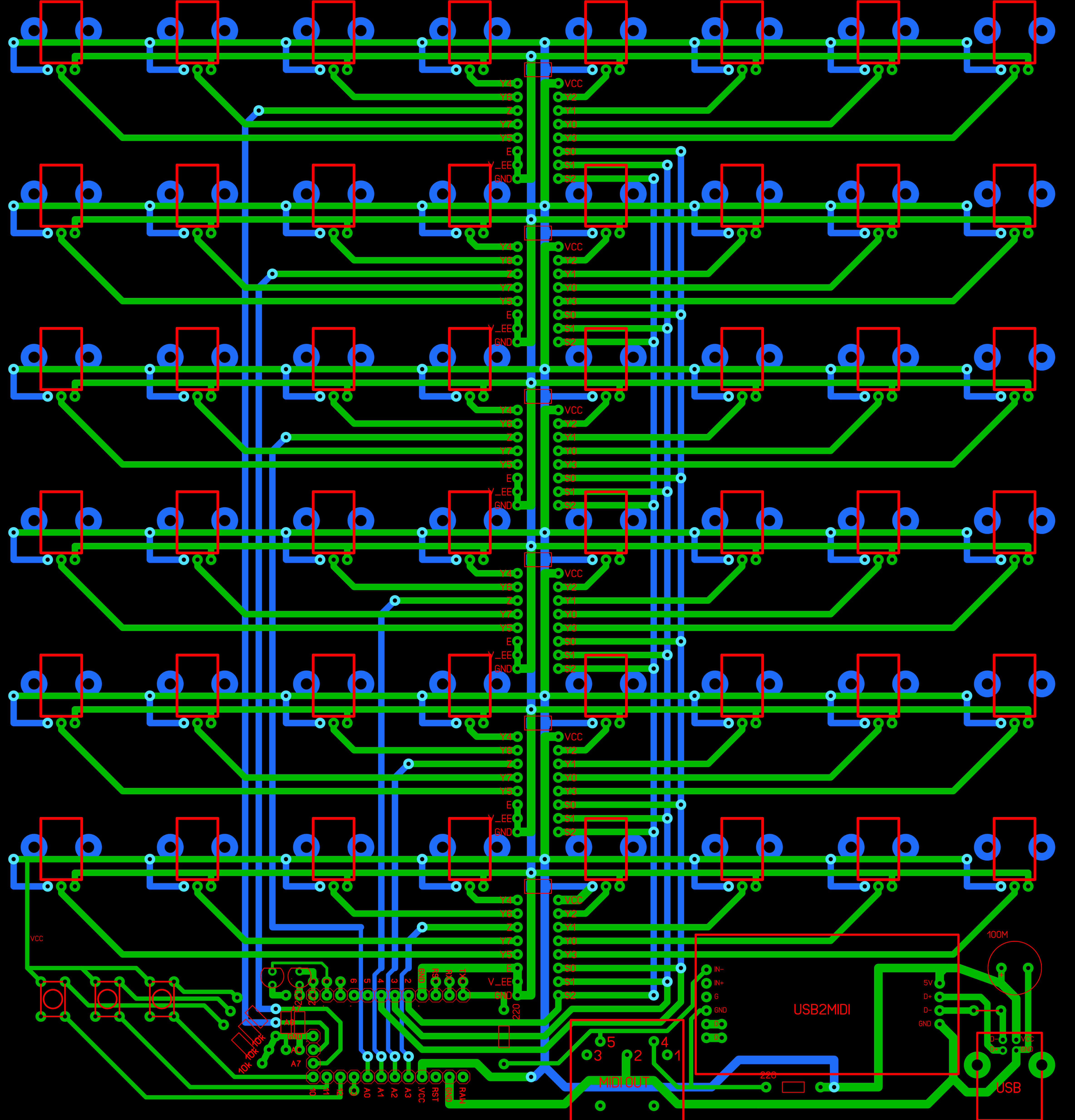 48Knobs PCB