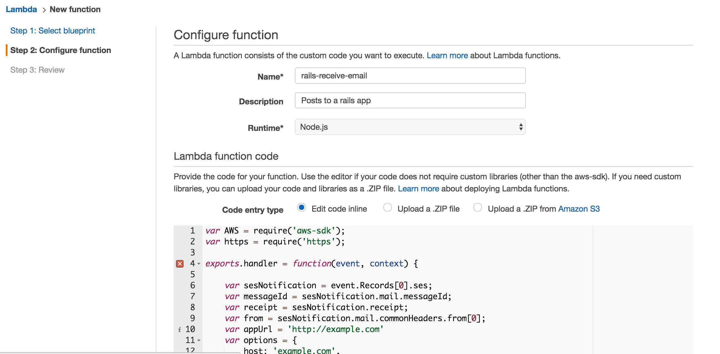 Image of Lambda Setup