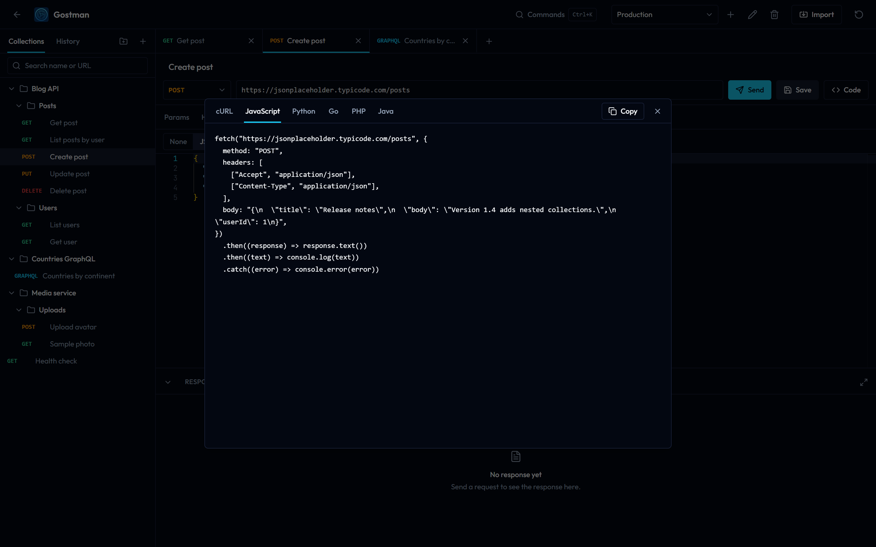 Generated code