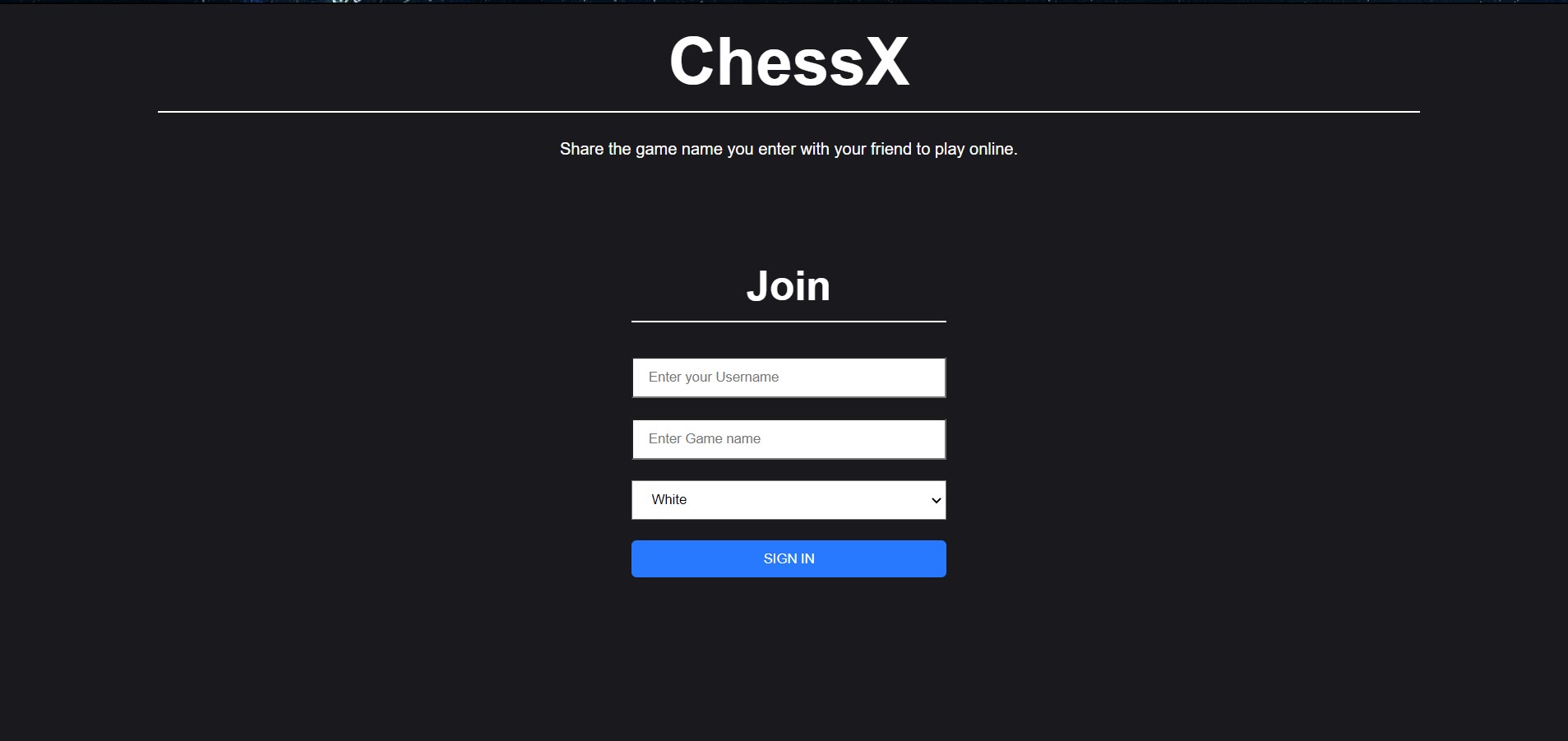 Login Page