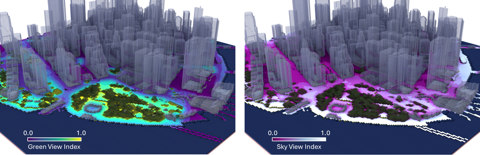 View Index Maps Rendered in Rhino