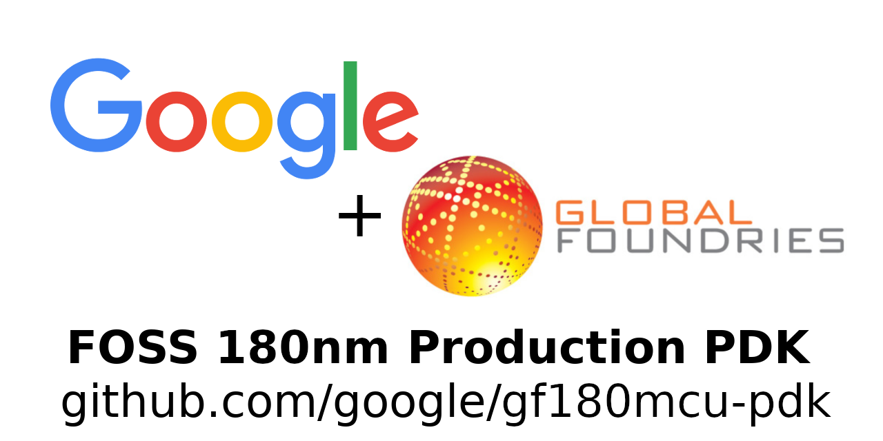 Google + GlobalFoundries Logo Image