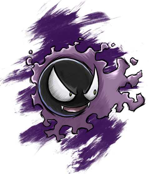 Gastly, the Ghost Pokemon