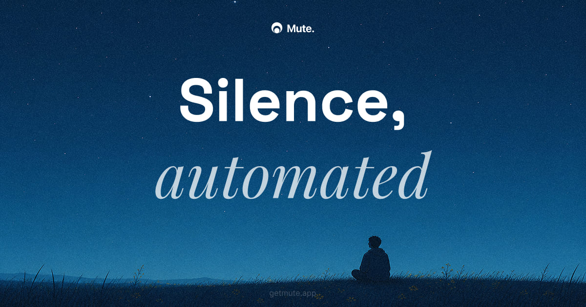 Mute screenshot 1