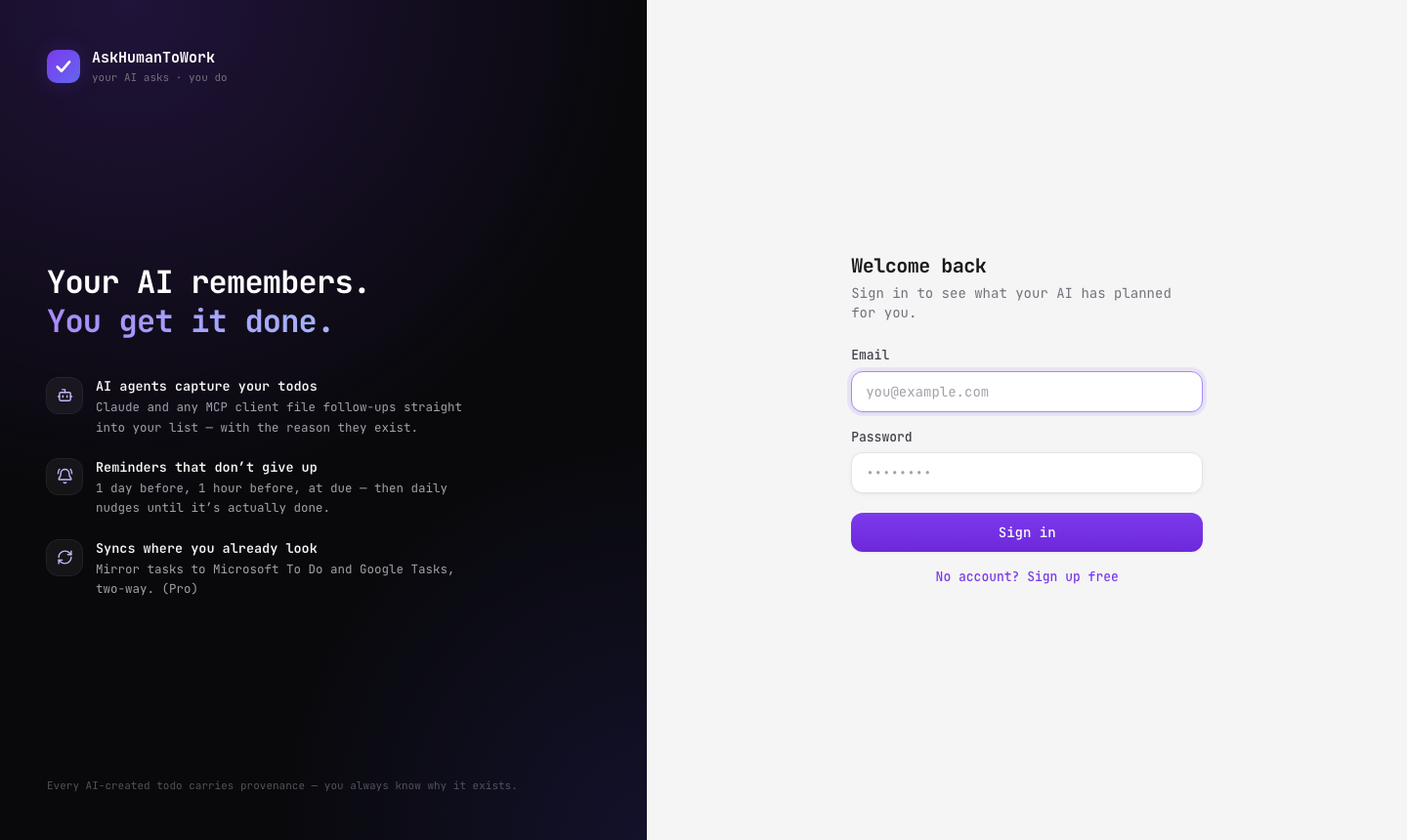 Login