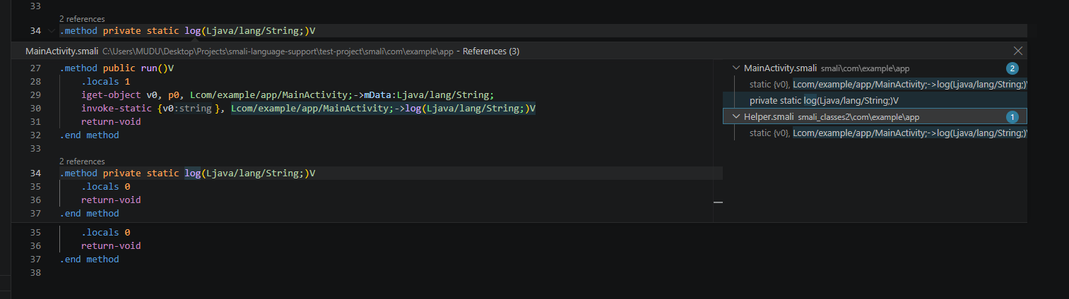 References View