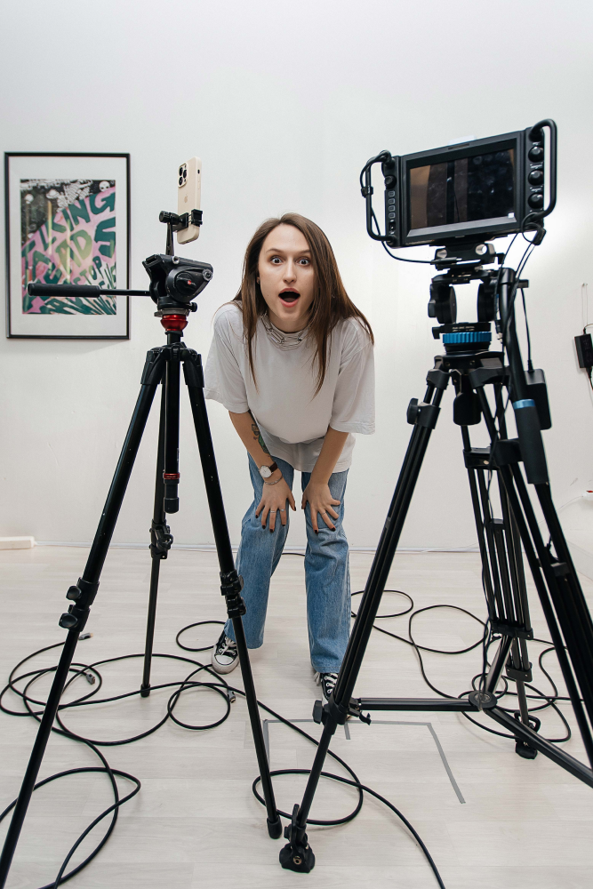 Катерина Мироевская за работой