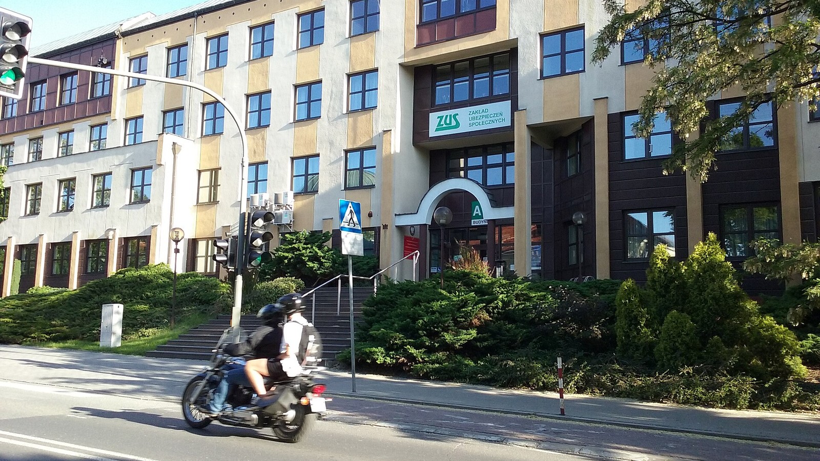 Illustrative photograph titled: The Social Insurance Institution (Zakład Ubezpieczeń Społecznych), Tomaszów Mazowiecki
