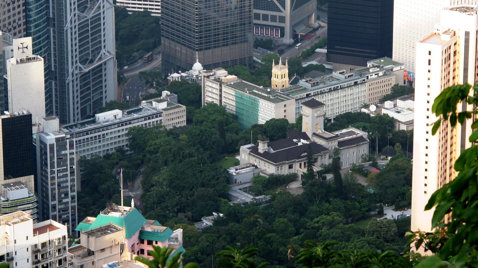 Illustrative photograph titled: Central Government Offices 201108