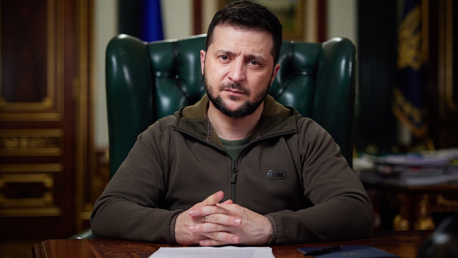 Illustrative photograph titled: If there is no really painful package of sanctions against Russia, it will be considered by Moscow as a permission to attack - address by President Volodymyr Zelenskyy. (51987568479)