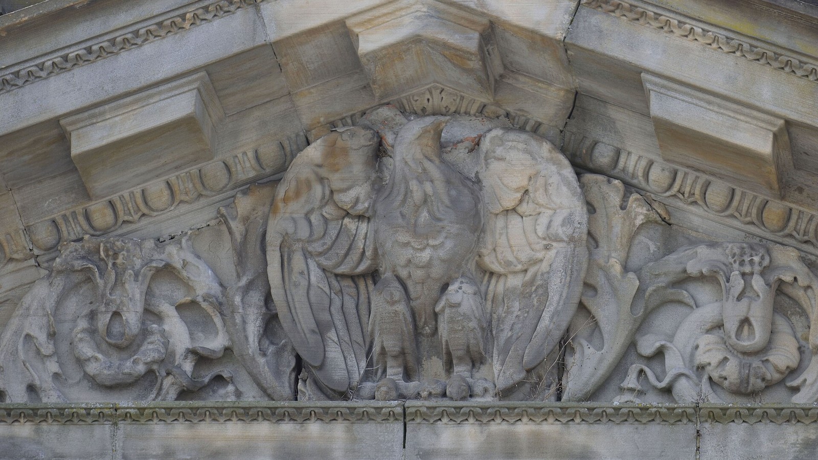 Illustrative photograph titled: Old Downtown Post Office, exterior views, 2019 - DPLA - 4304c7cfd2ede8cc17657e999f439754 (page 14)