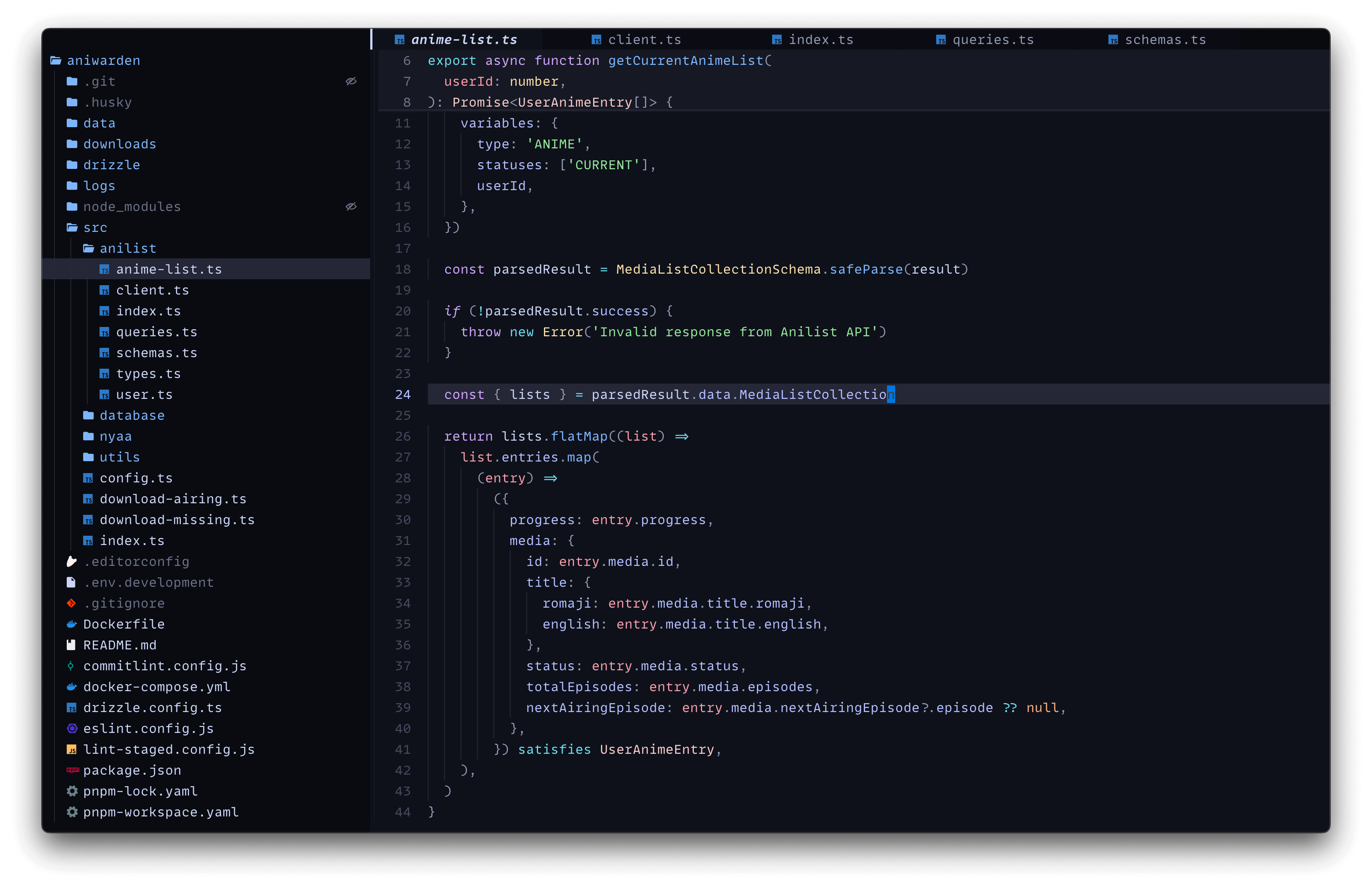 neovim screenshot