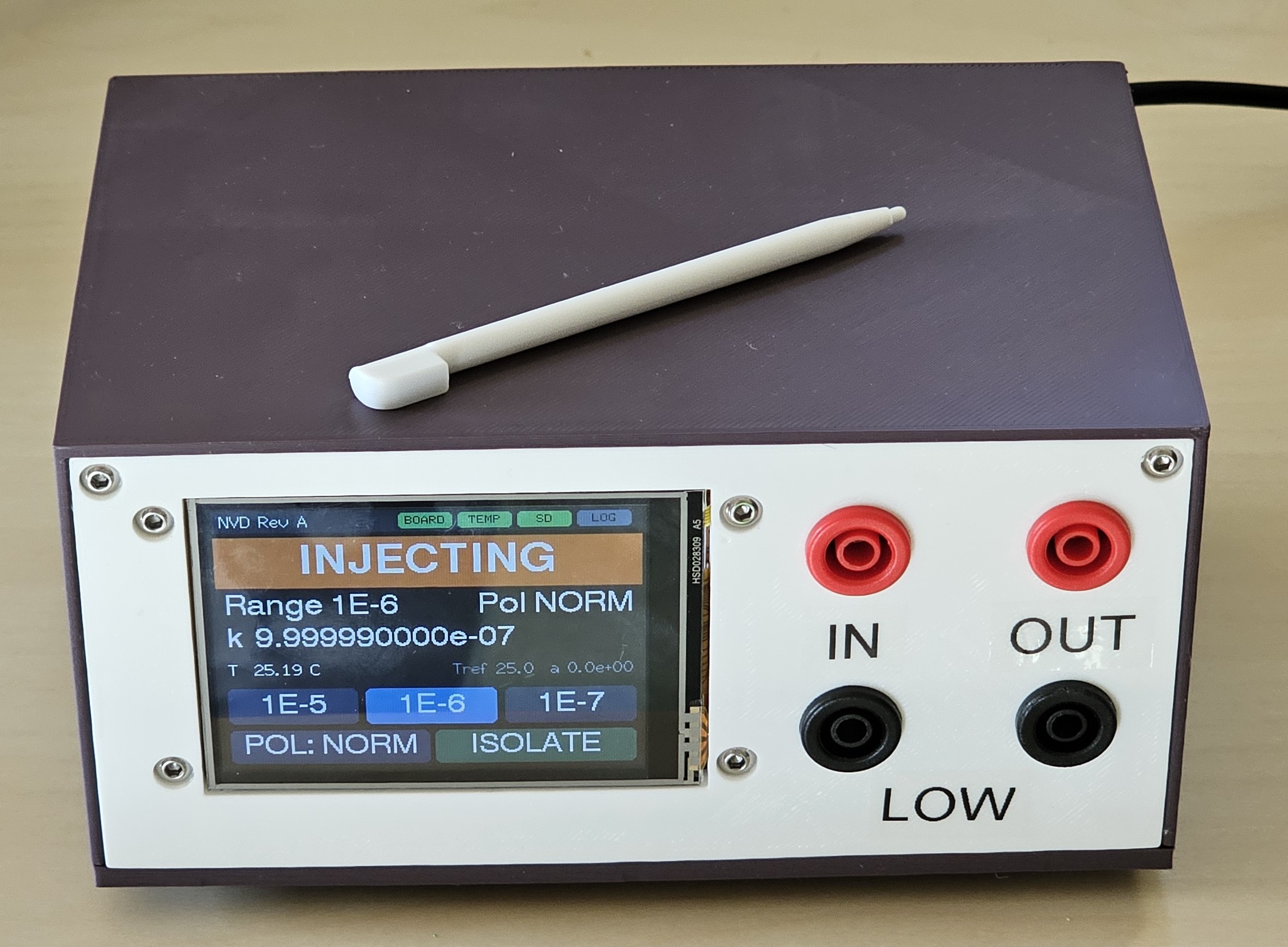 Nanovolt divider, from the project README