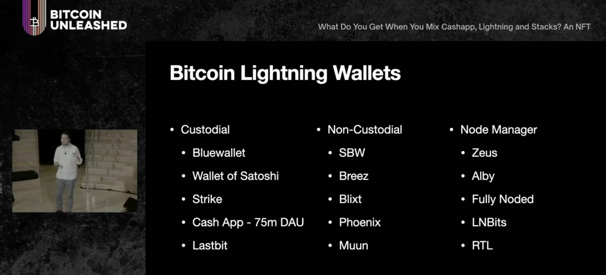 screenshot of Other wallets - Creating NFTs That Mint With Bitcoin