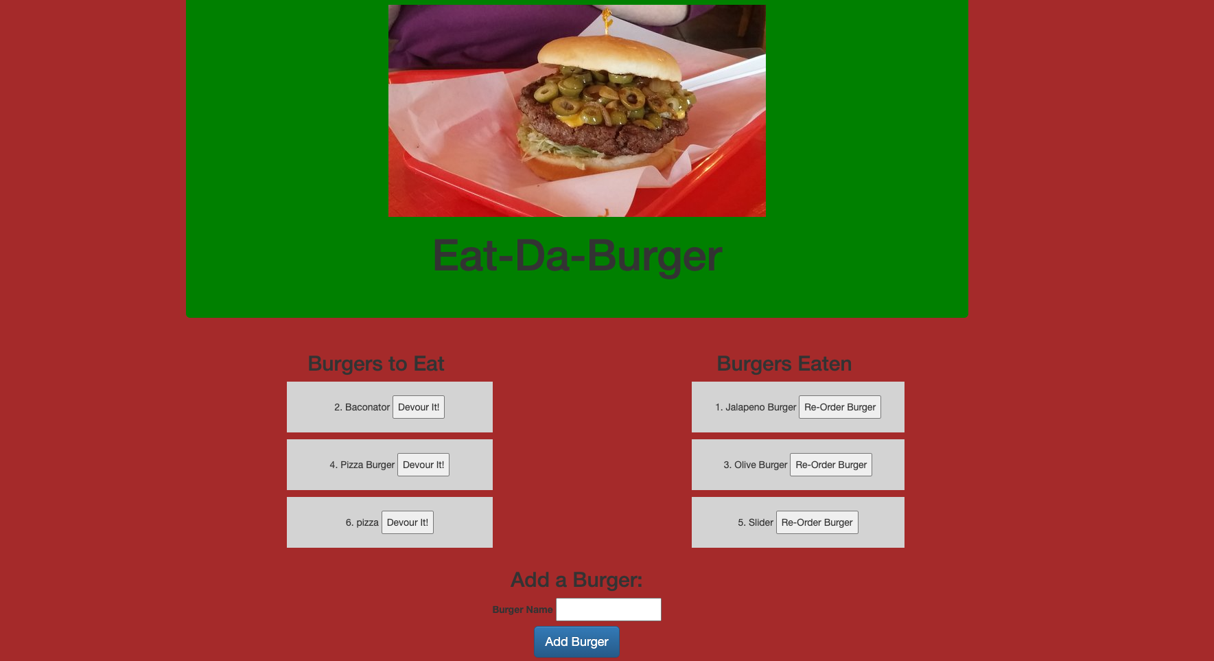 DPK Burger Screenshot