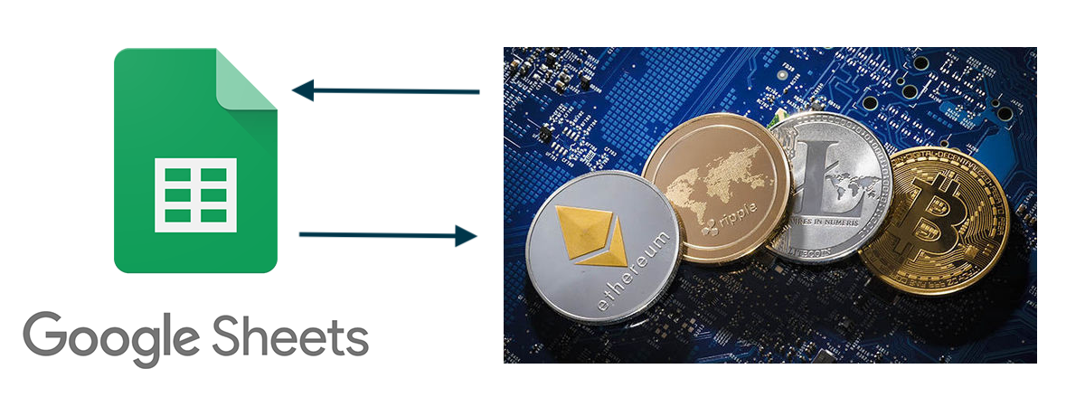 Google spreadsheets with crypto