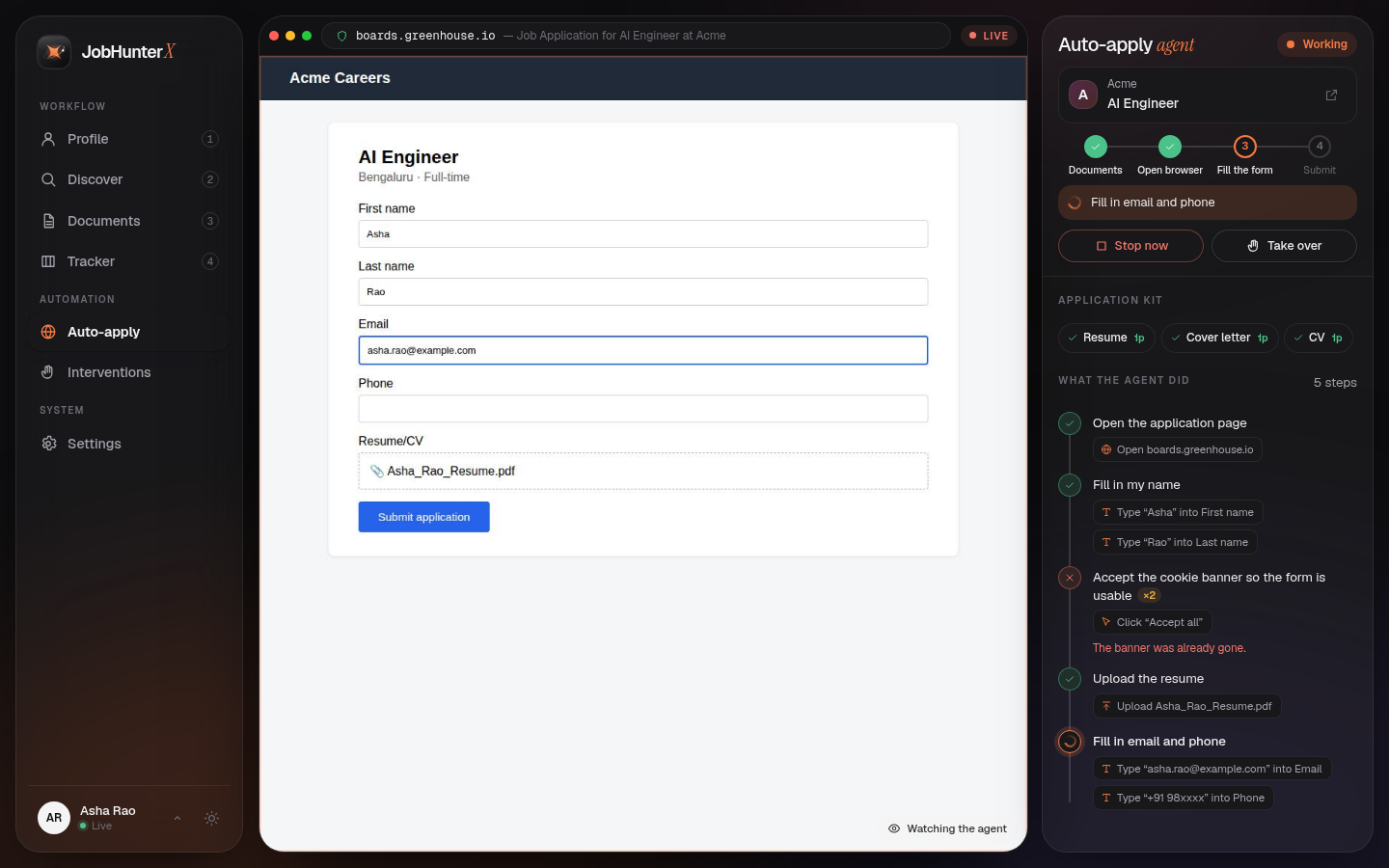 Dark theme