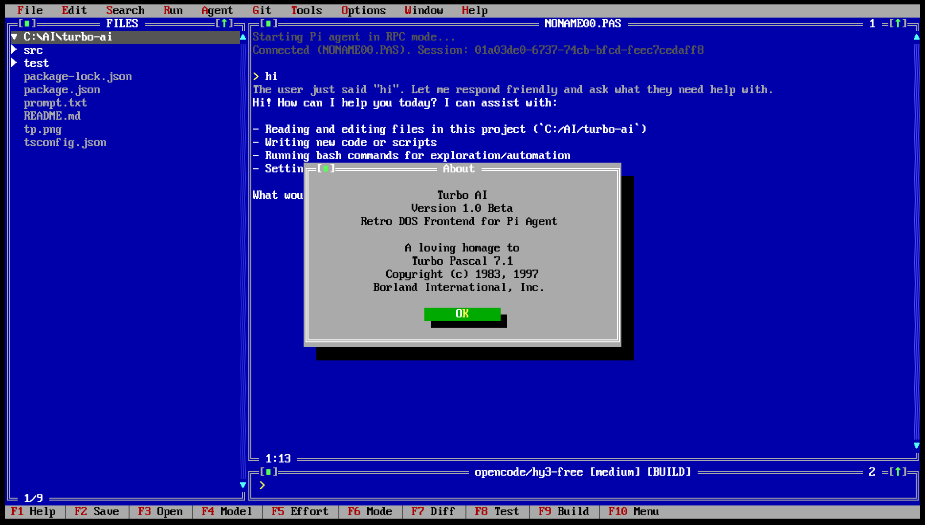 Turbo-AI About Dialog & Thinking