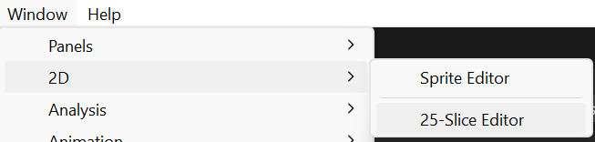 How to Open 25-Slice Editor