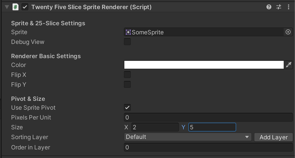 How to Add 25-Slice GameObject