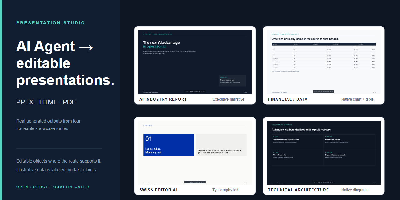 Presentation Studio preview