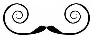villain moustache