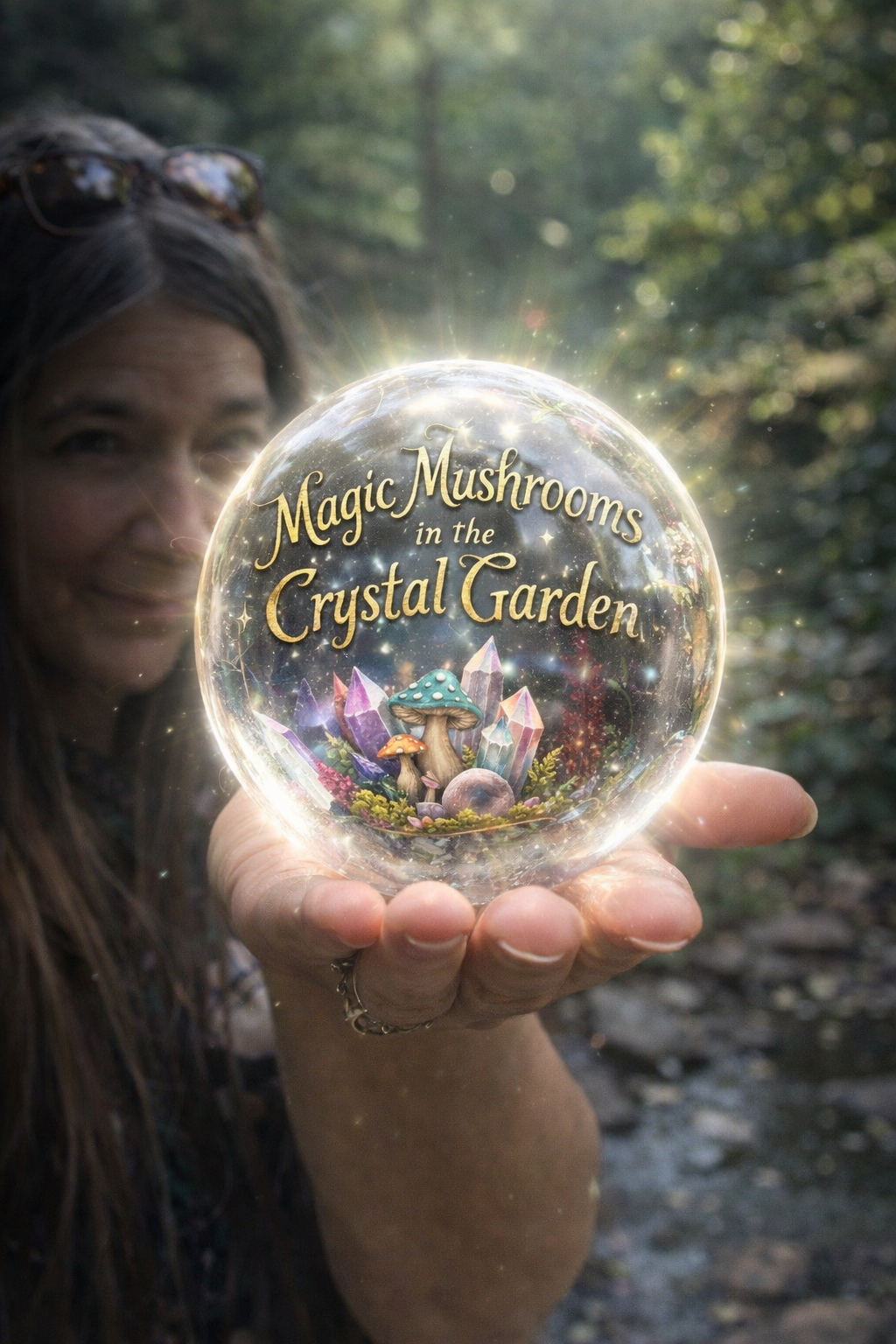 Magic Mushrooms in the Crystal Garden
