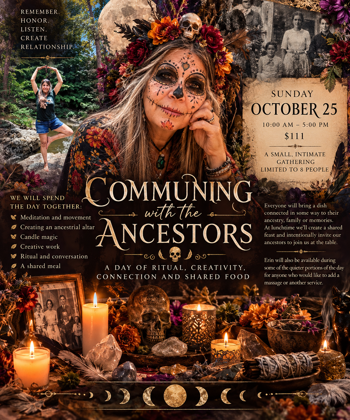 Communing with the Ancestors, Sunday October 25