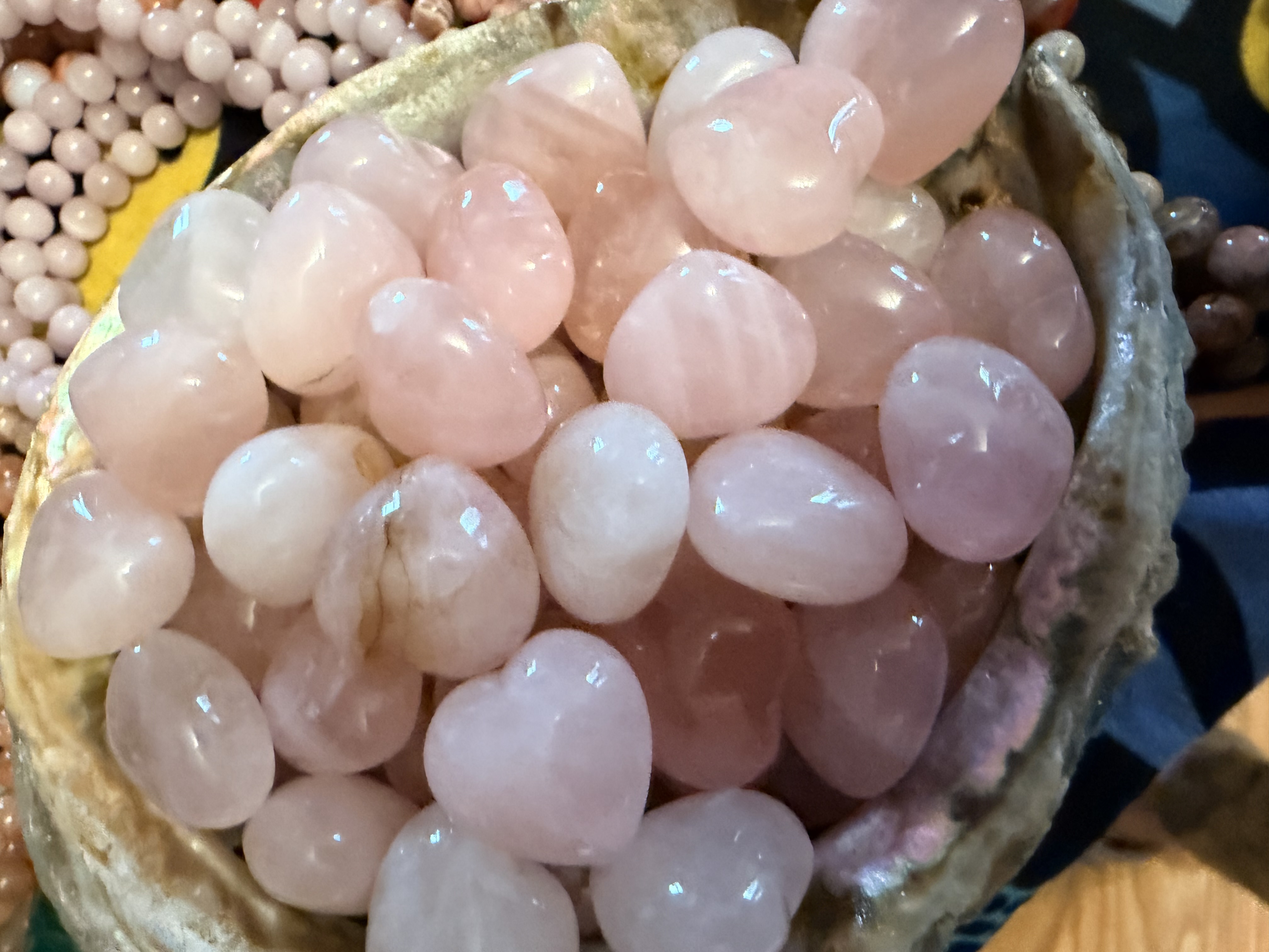Rose Quartz Hearts