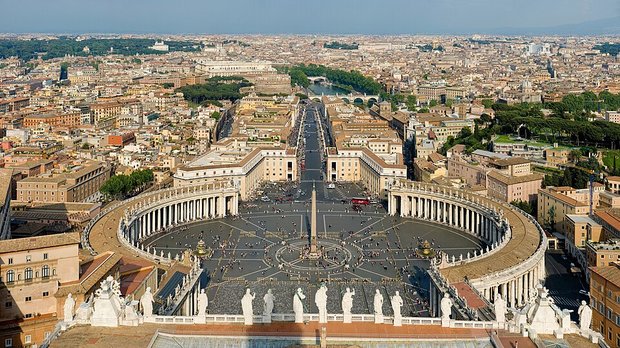 St. Peter's Square and Basilica, Vatican City