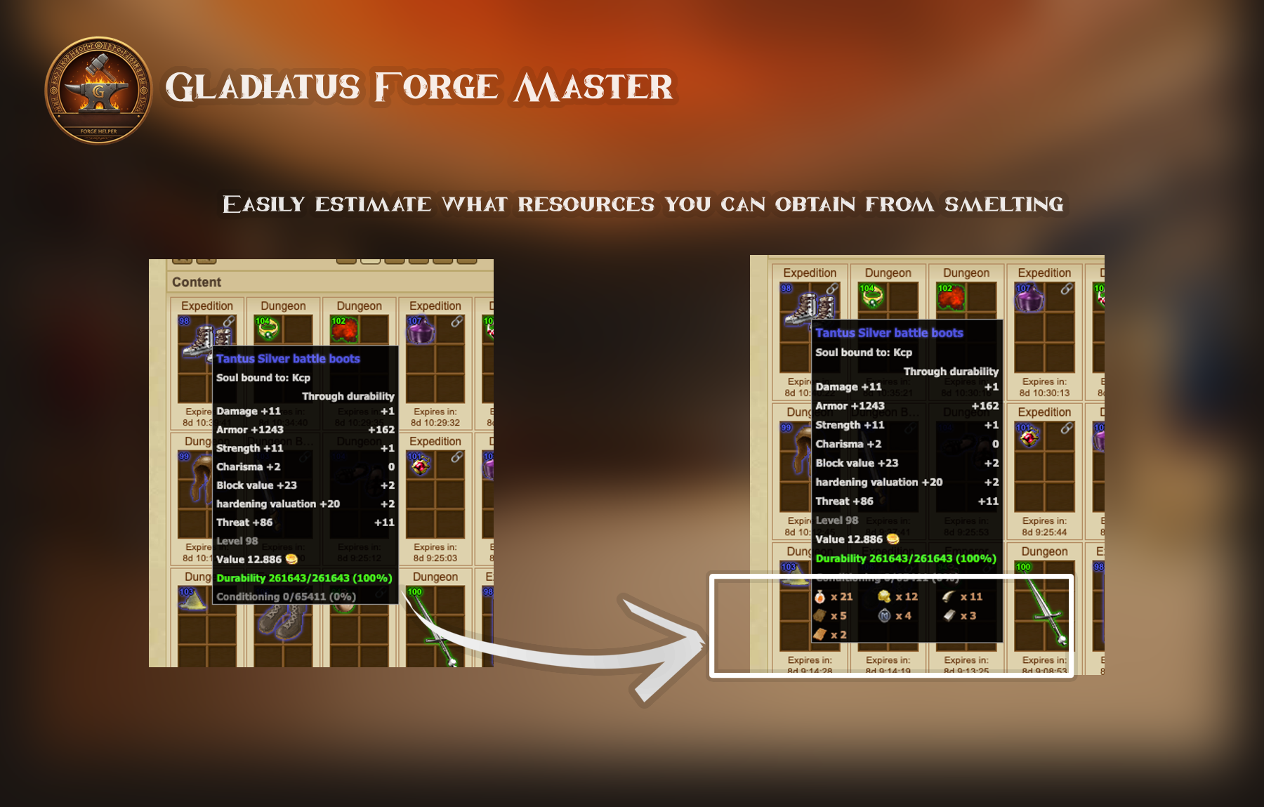 Packages feature screenshot