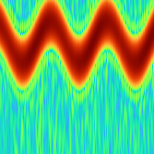 Isolated-blade baseline micro-Doppler spectrogram
