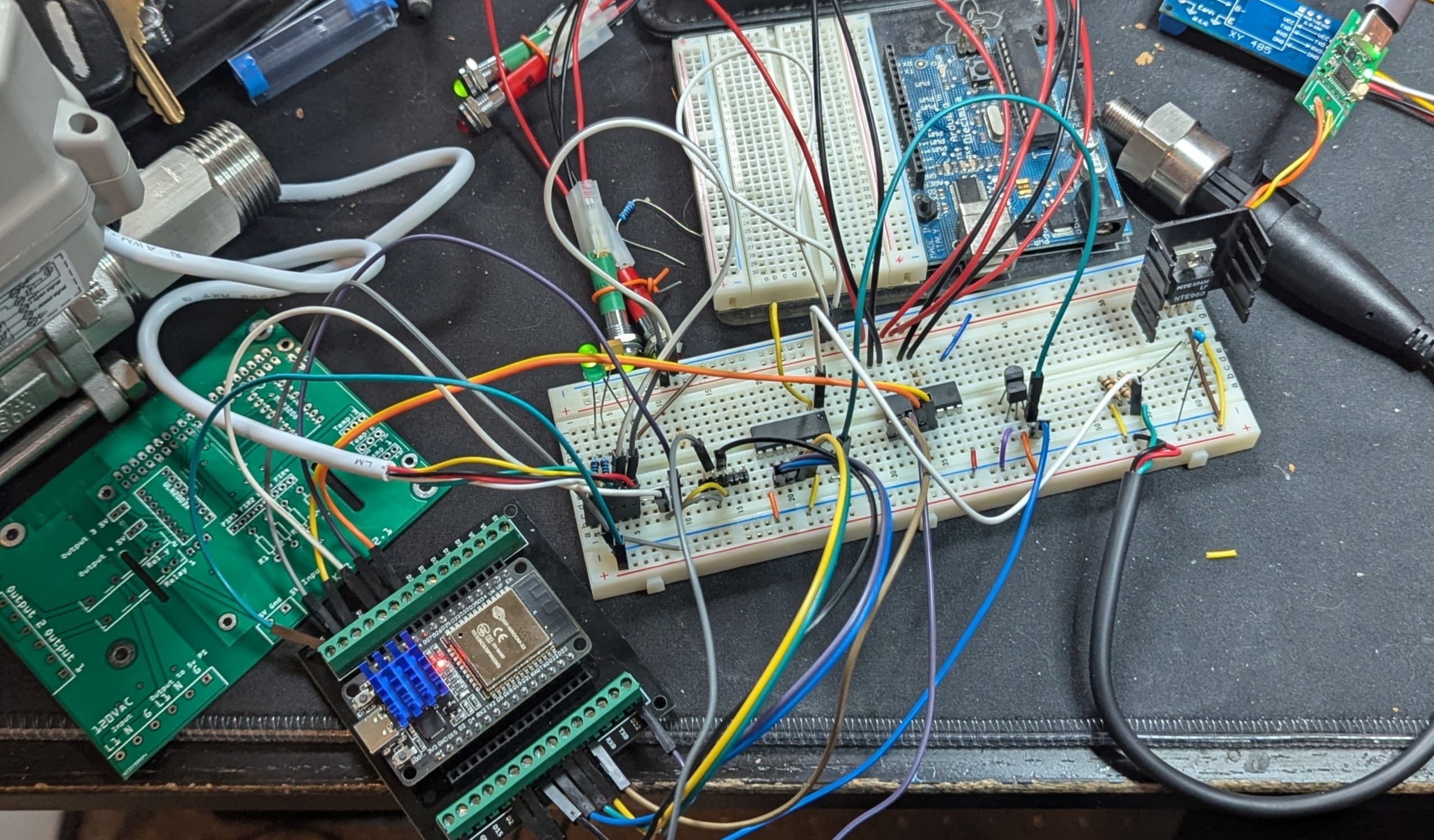 Esp water monitor, from the project README