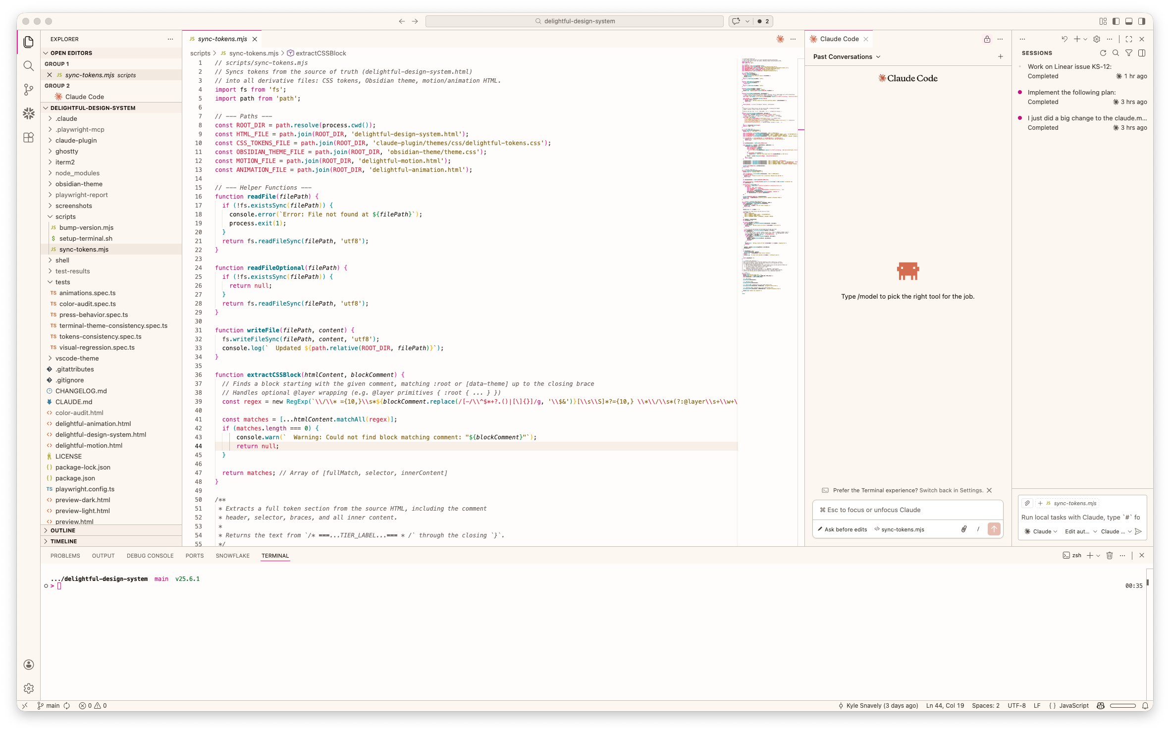 VS Code — Delightful