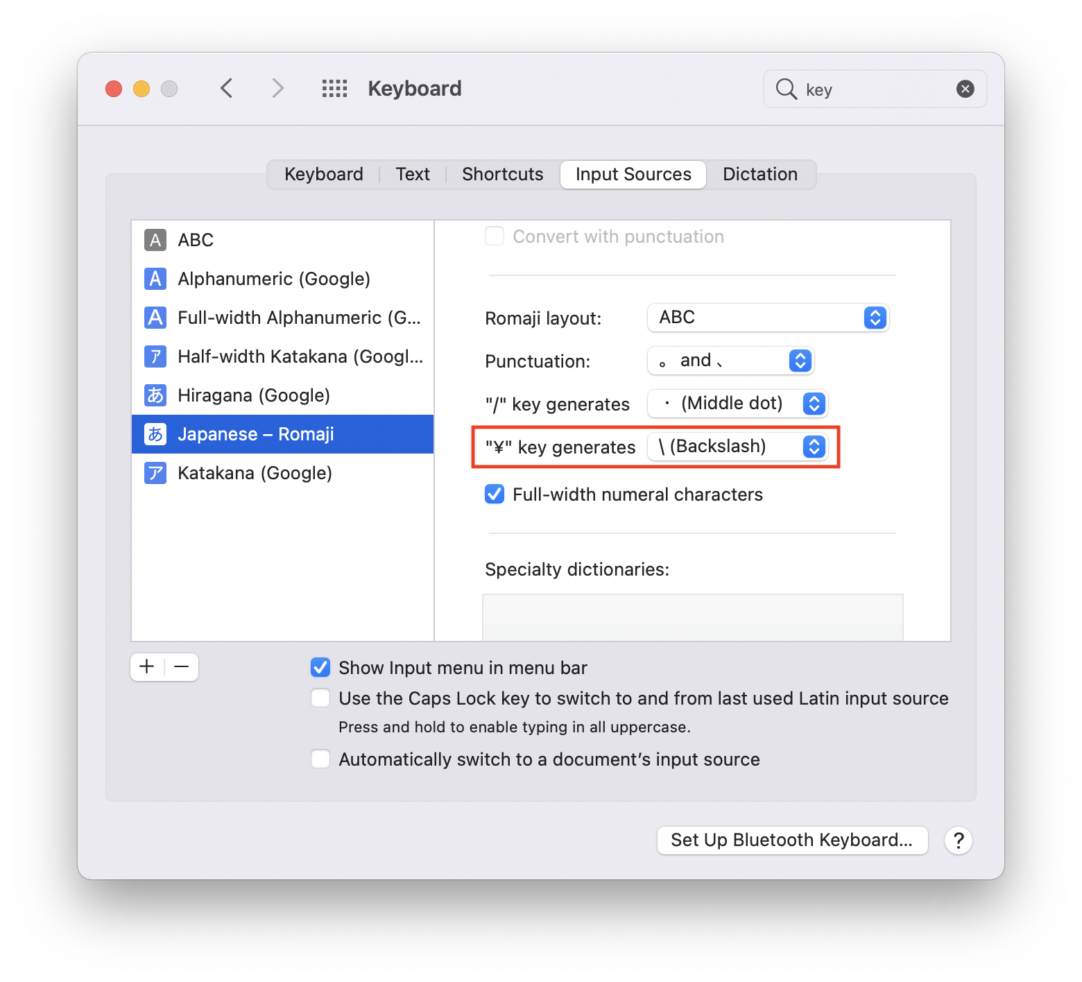 keyboard setting1