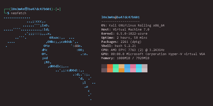 neofetch