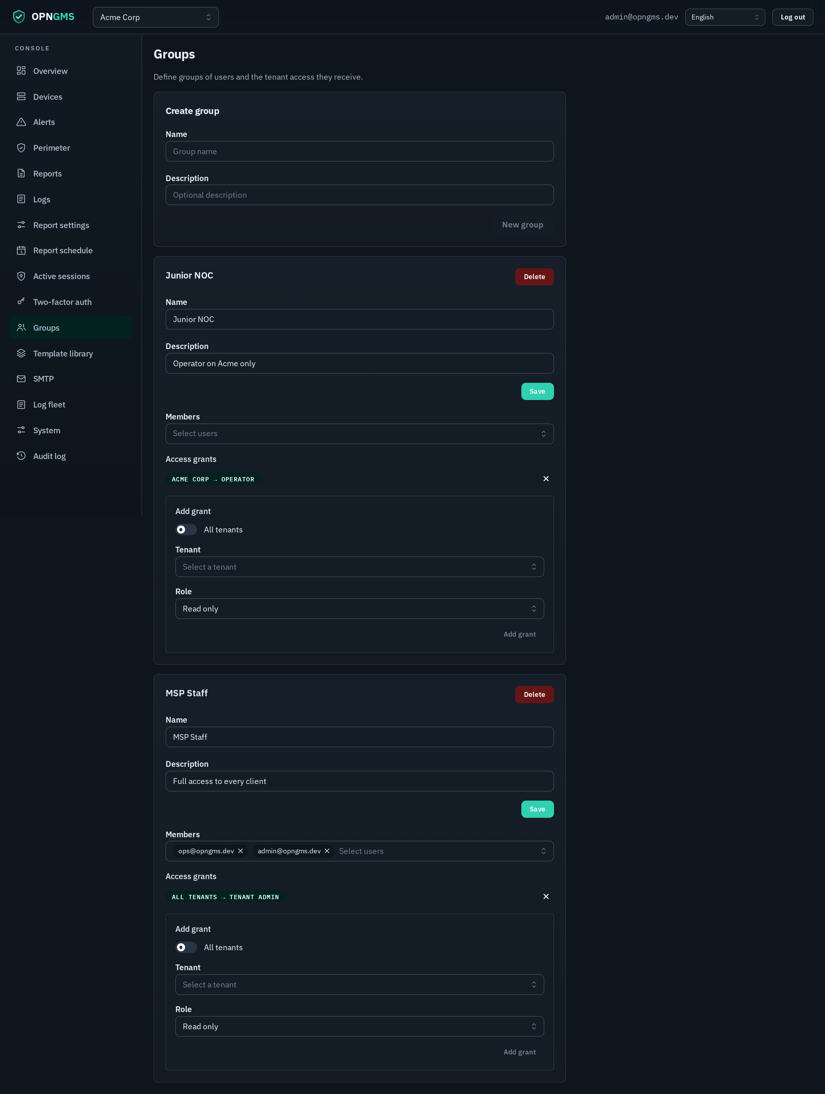 Groups
