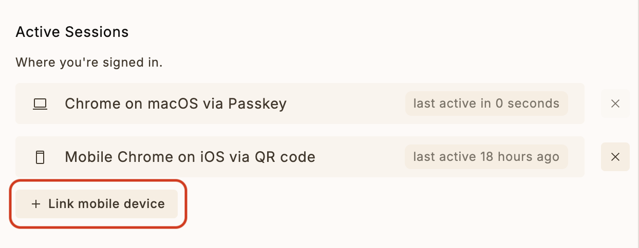 Lighthouse Link Mobile Device