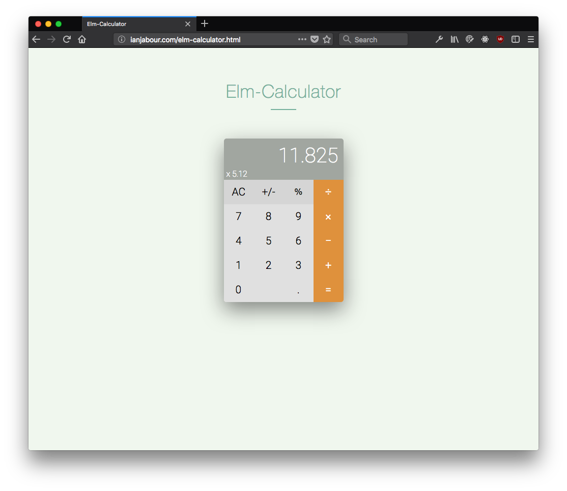 Elm-Clock-Screenshot