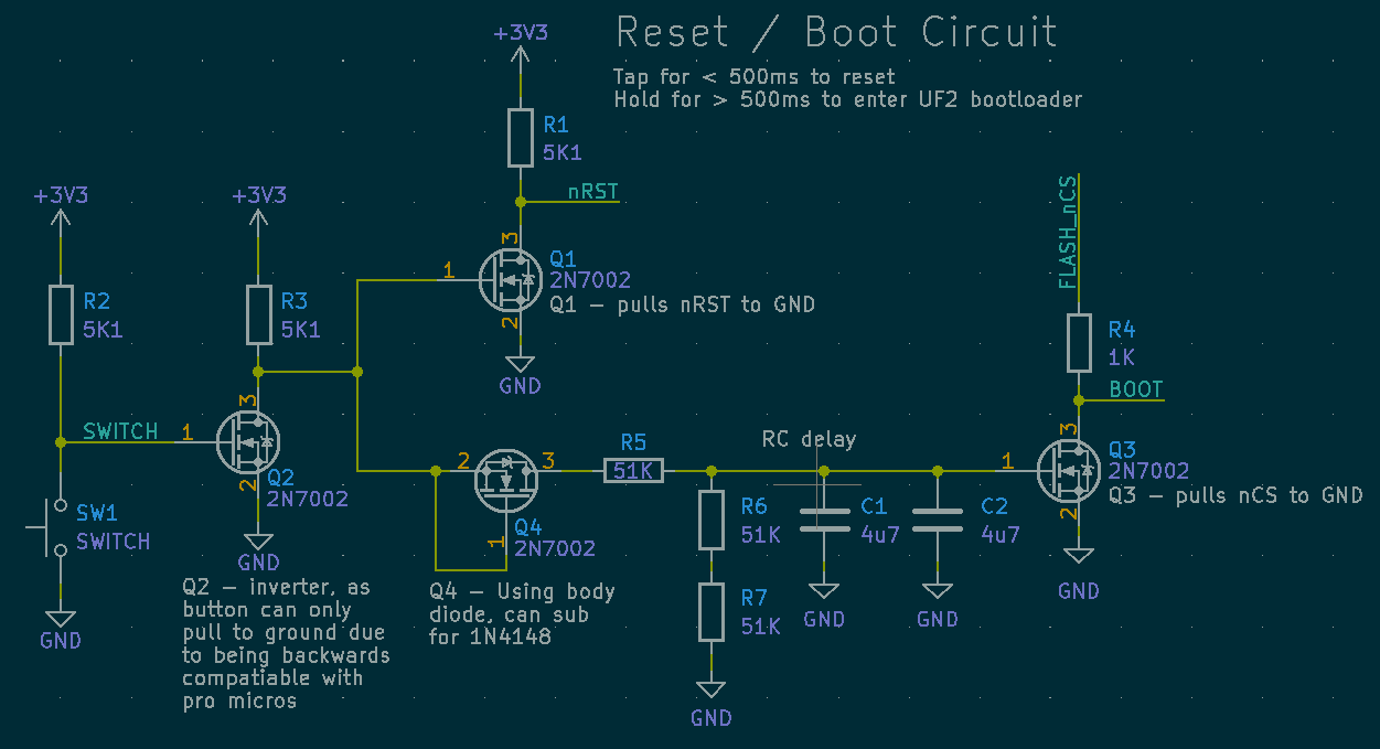 reset circuit schematic