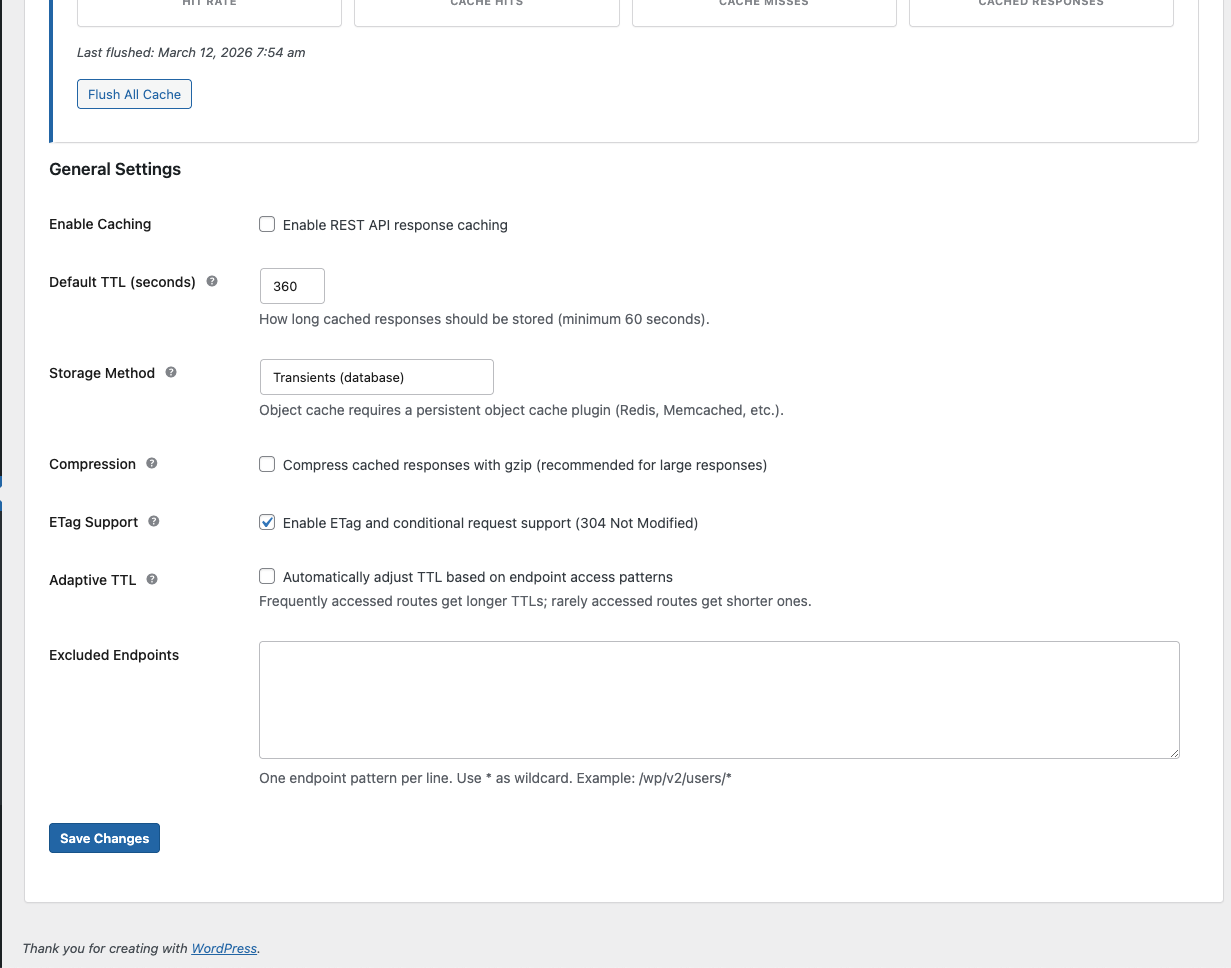 General Settings