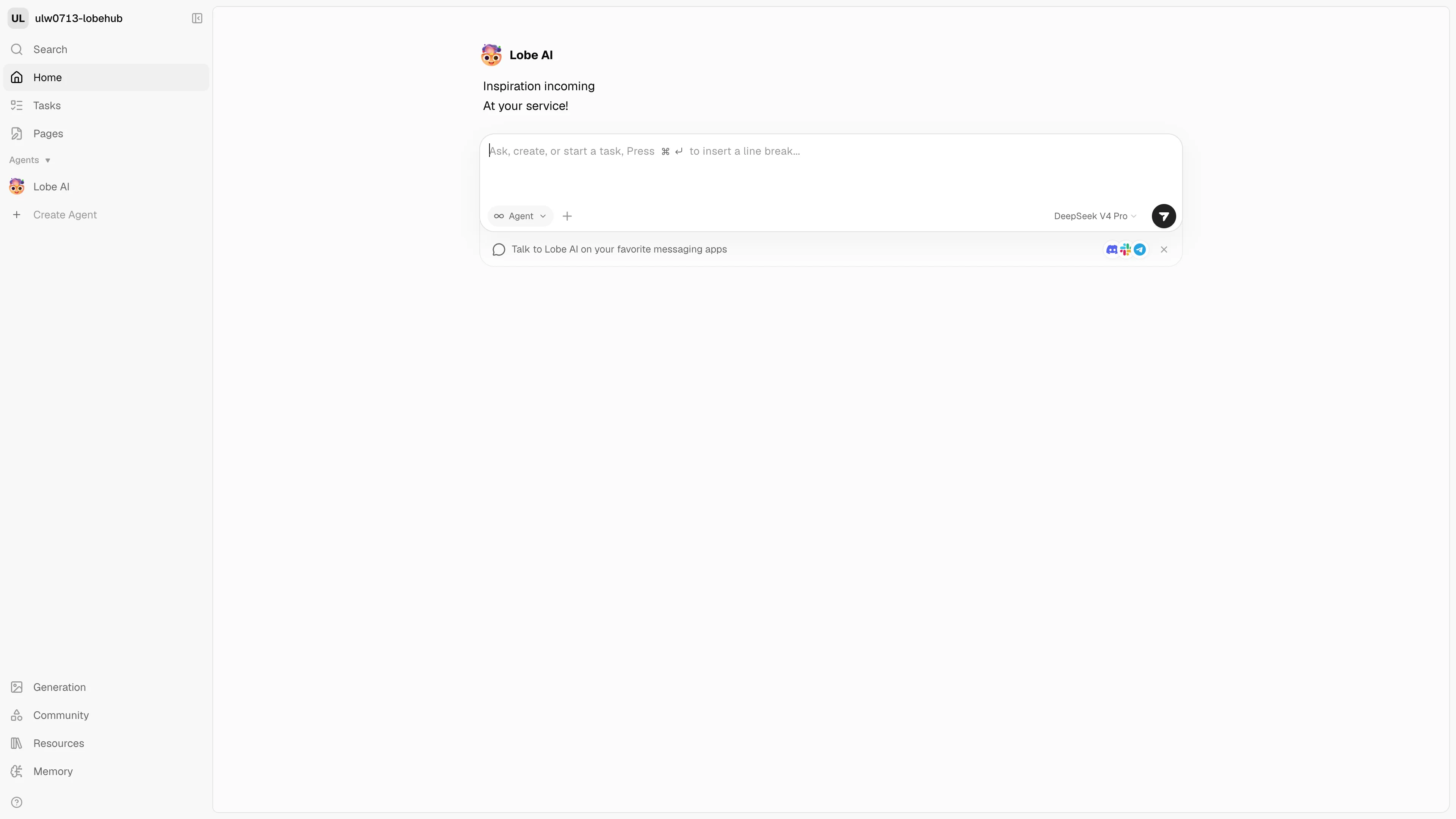 LobeHub Screenshot