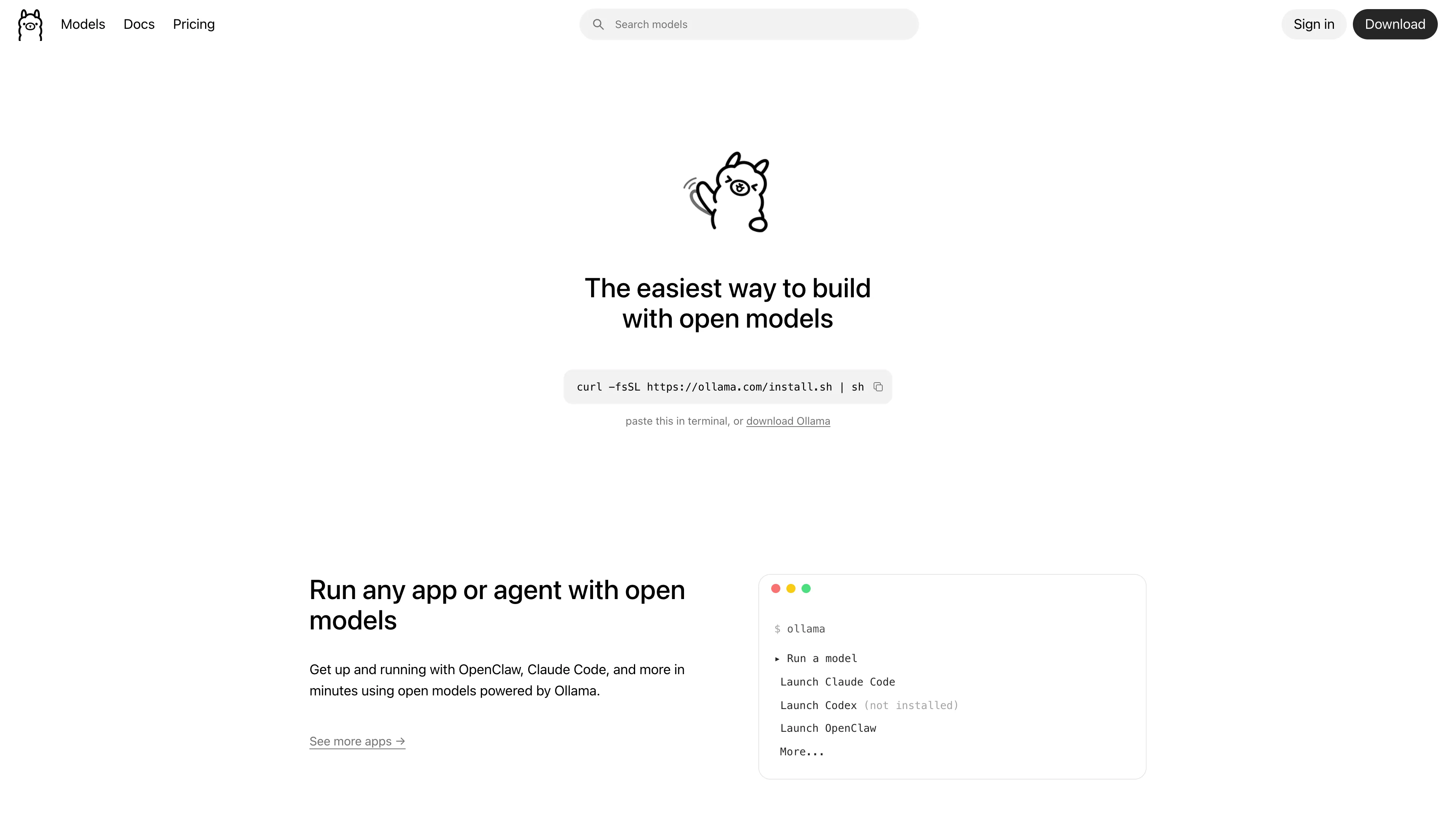 Ollama Website