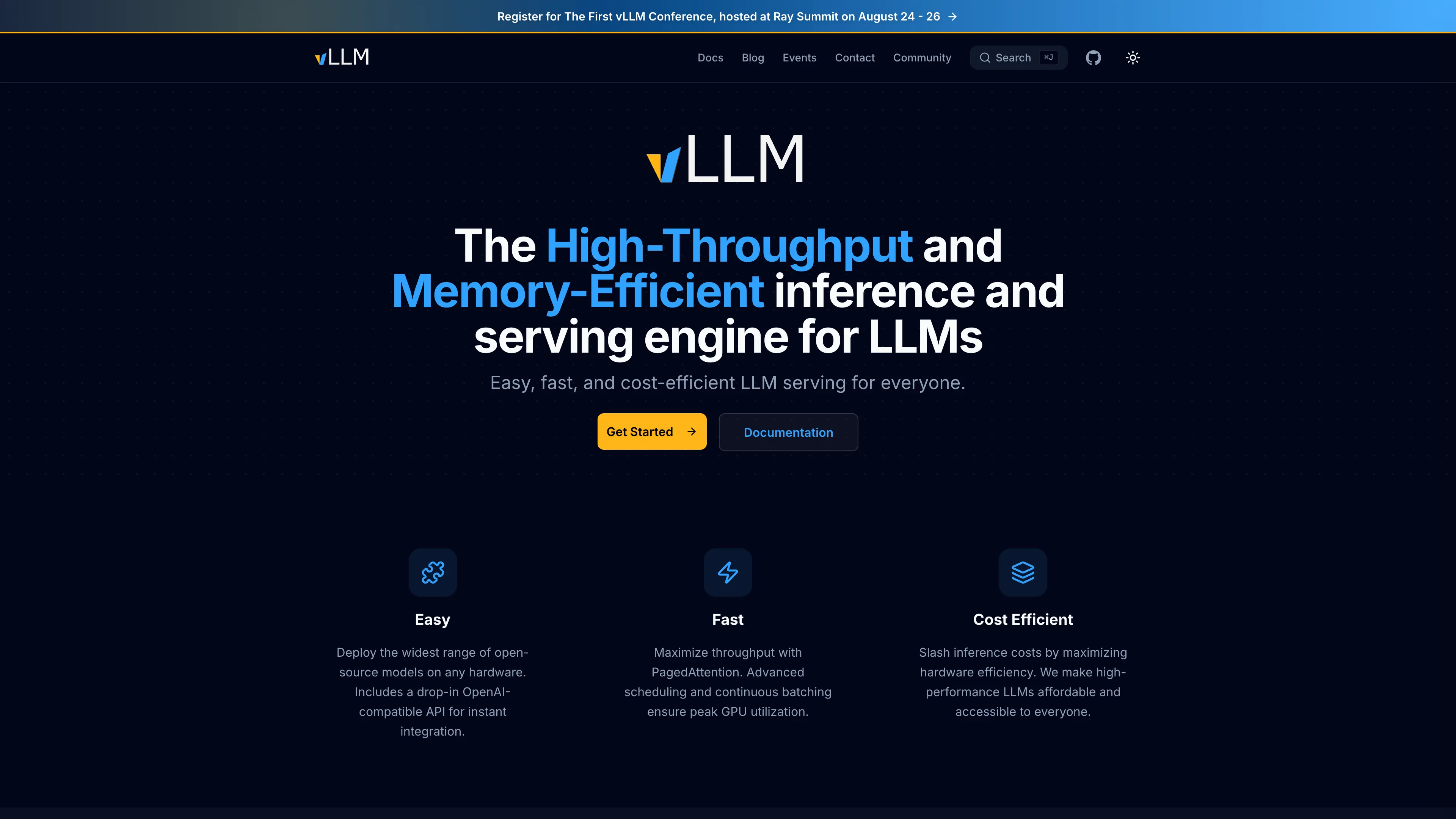 vLLM Website